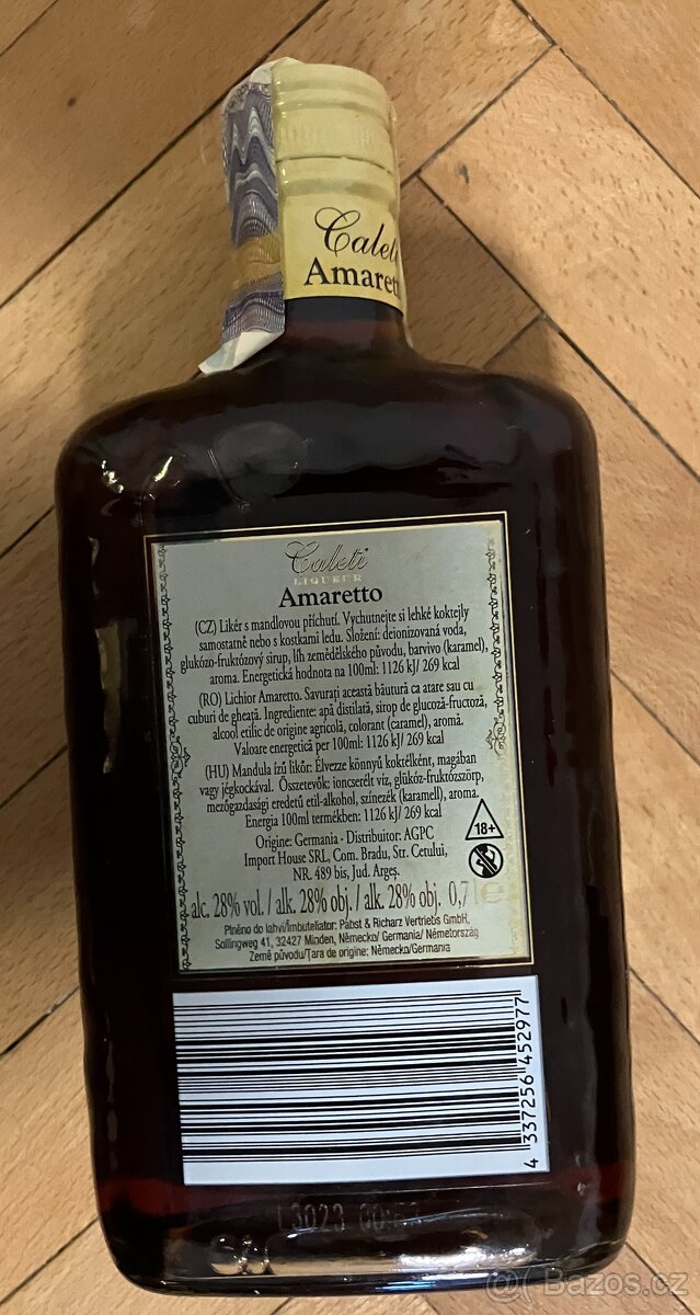 Alkohol Pink gin, Tequila, Vodka, Amaretto - 9