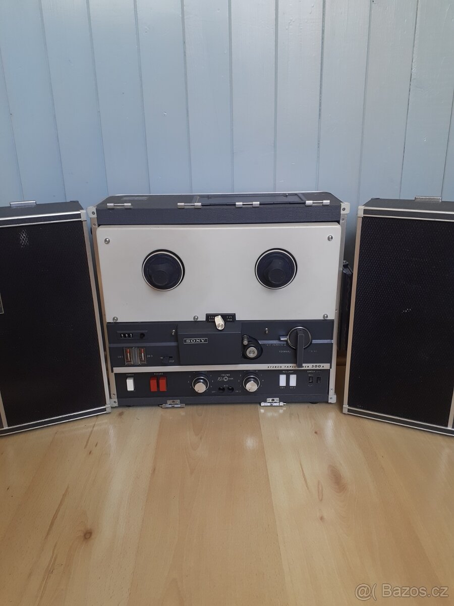 Kotoučovy magnetofon sony - 9