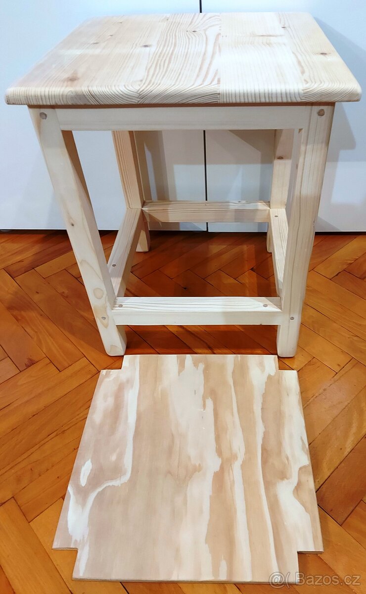 Stolička (štokrle) 40x40x53cm,, - 9