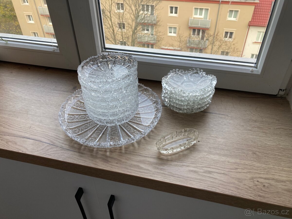 Broušené sklo z prvorepublikové vily - 9