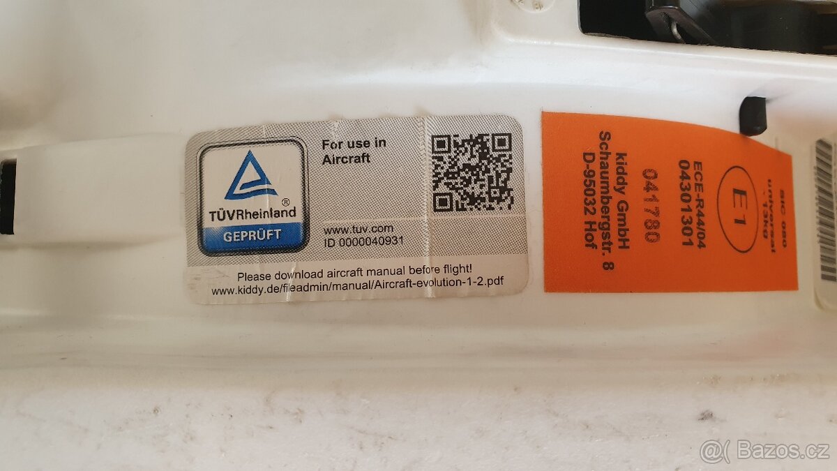 Kiddy Evolution pro - Zebra - Autosedačka - 9