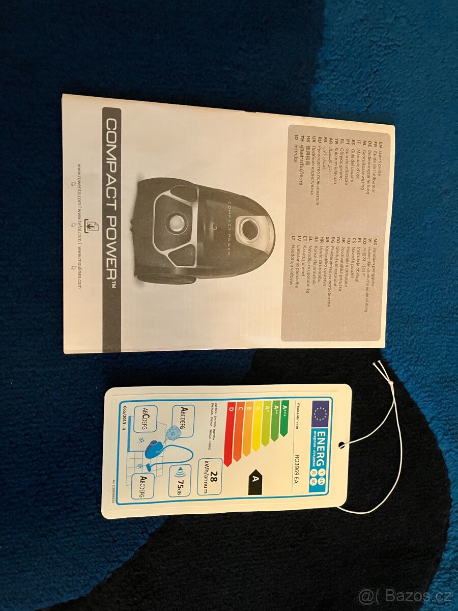 Vysavač Rowenta Compact Power RO3969 EA, fialový, nový - 9