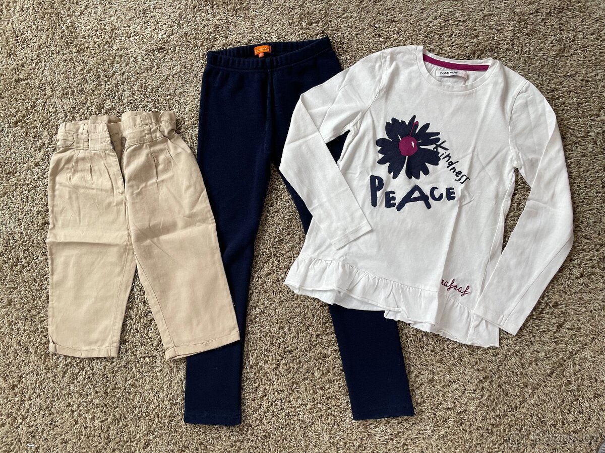 Mix 40ks. oblečení dívka vel. 122/128 - 9