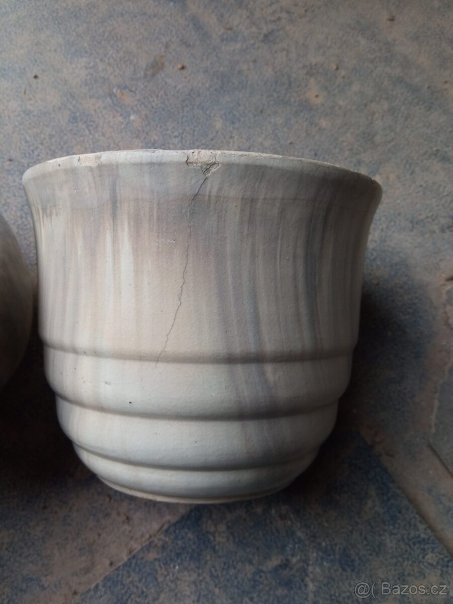 Keramické obaly na květináče-celkem 8 ks,zahrada,dekorace - 9