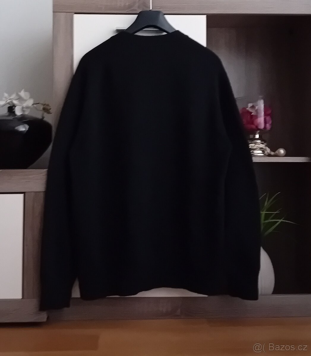 Zara pánský svetr kardigan vel. L/XL 100% vlna - 9