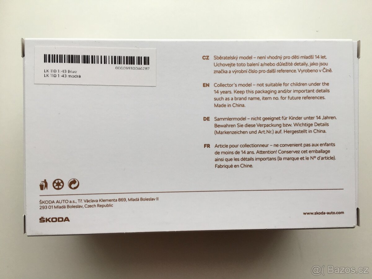 Model Laurin&Klement 110 Pick-up 1927 zelená Abrex 1/43 - 9