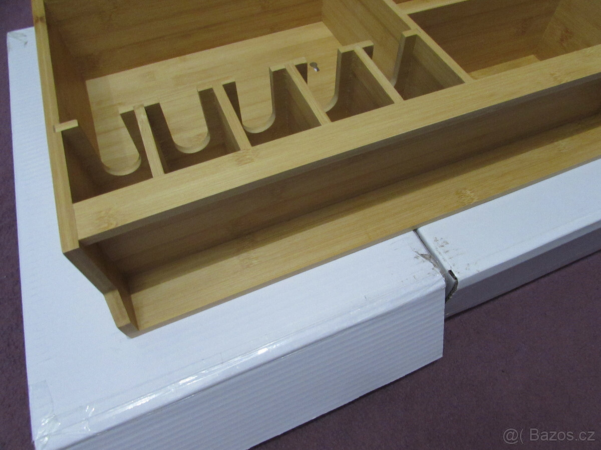 Dřevěný regál, organizér, držák, police, polička do dílny aj - 9