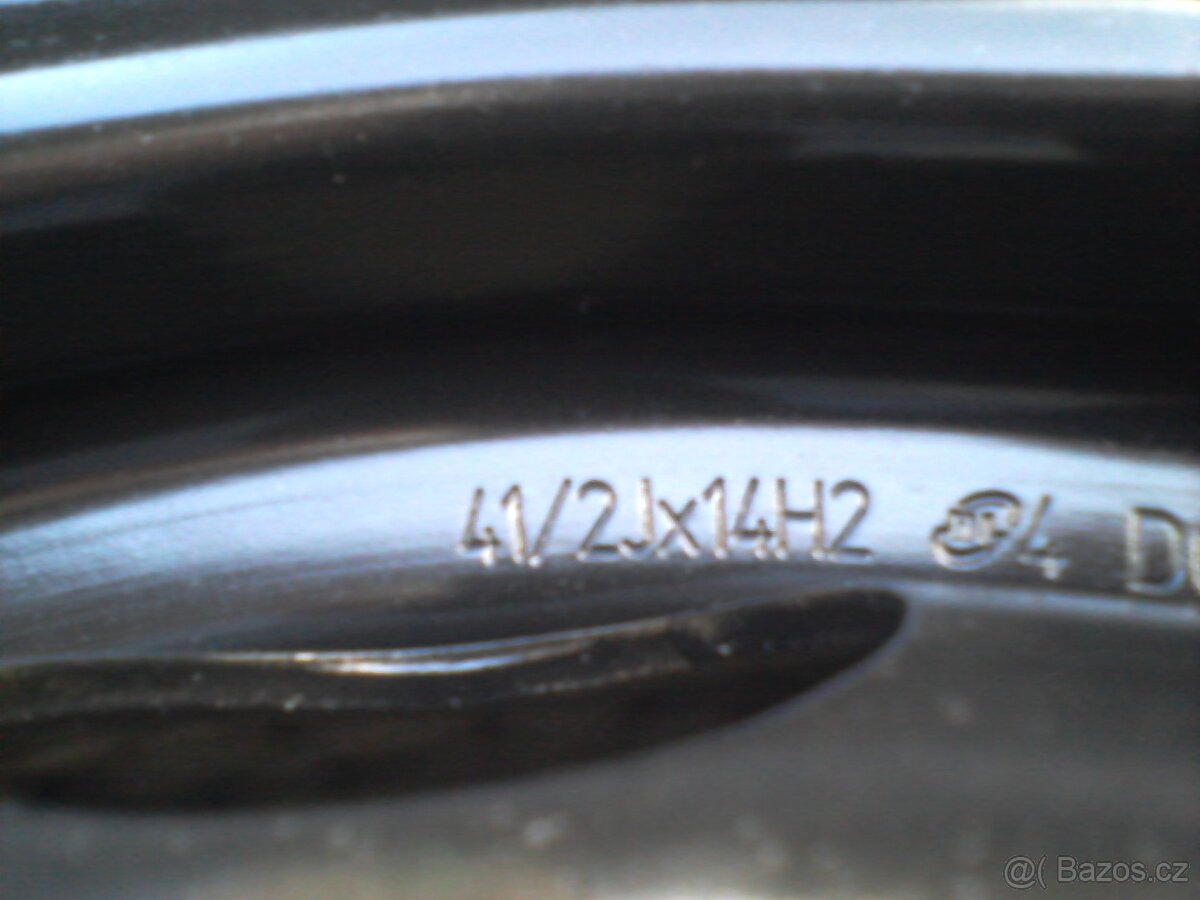 Nové 14 plechové disky Toyota Aygo II,Citroen C1,Peugeot 108 - 9