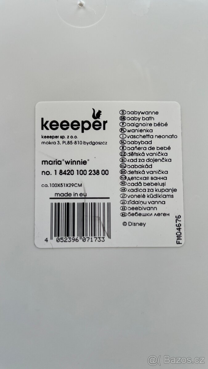 Dětská vanička se špuntem - 9