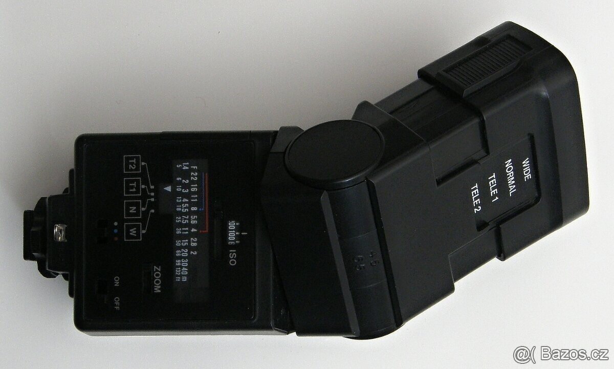 Blesk Topca 330 CTX, stativ VELBON CX 460mini, kovový stativ - 9