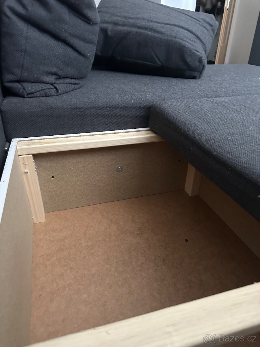 Rohová rozkládací sedačka - 9