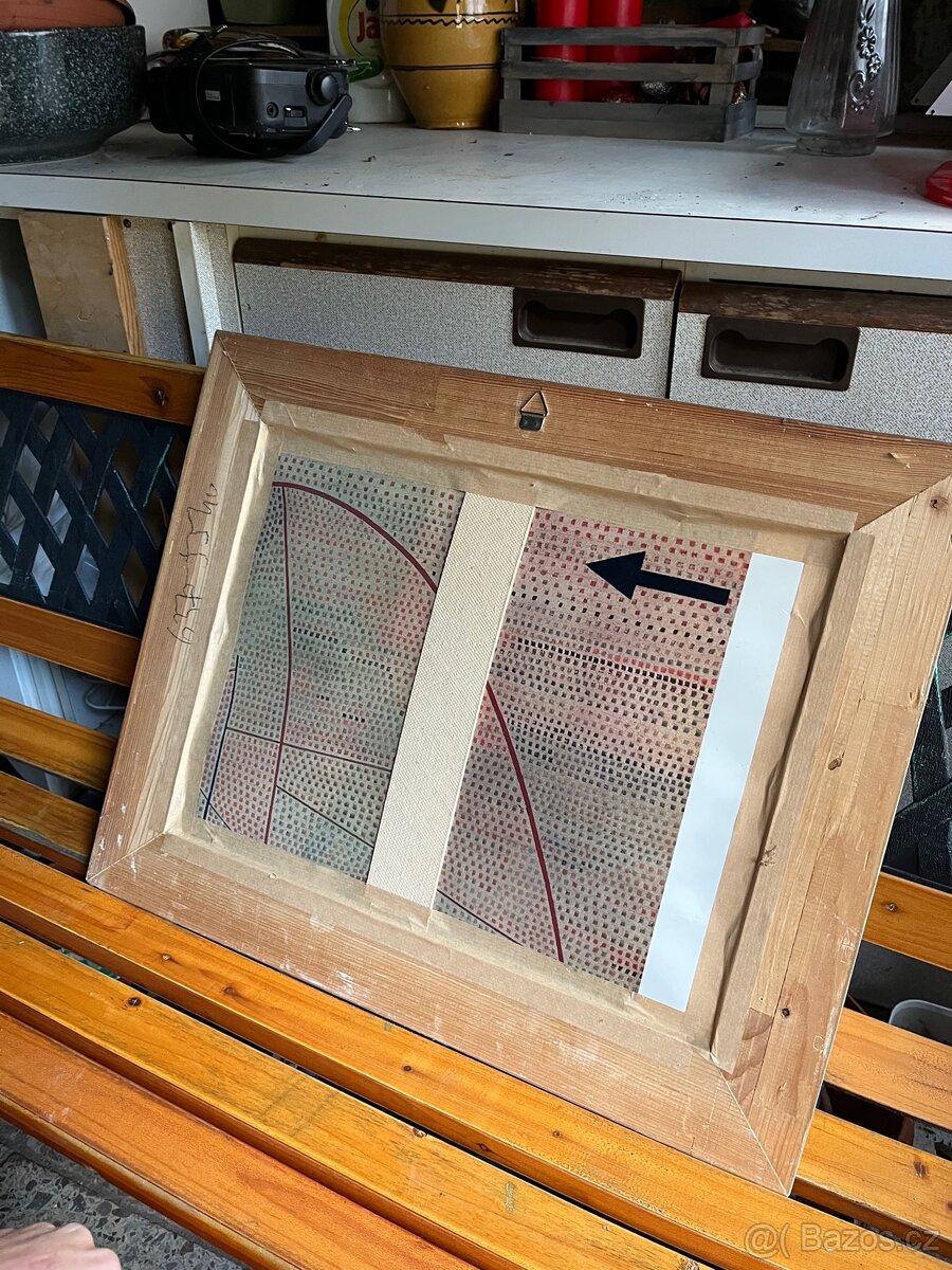 Originální Kresba/Akvarel Hradní Věž Schuster '94 - 9