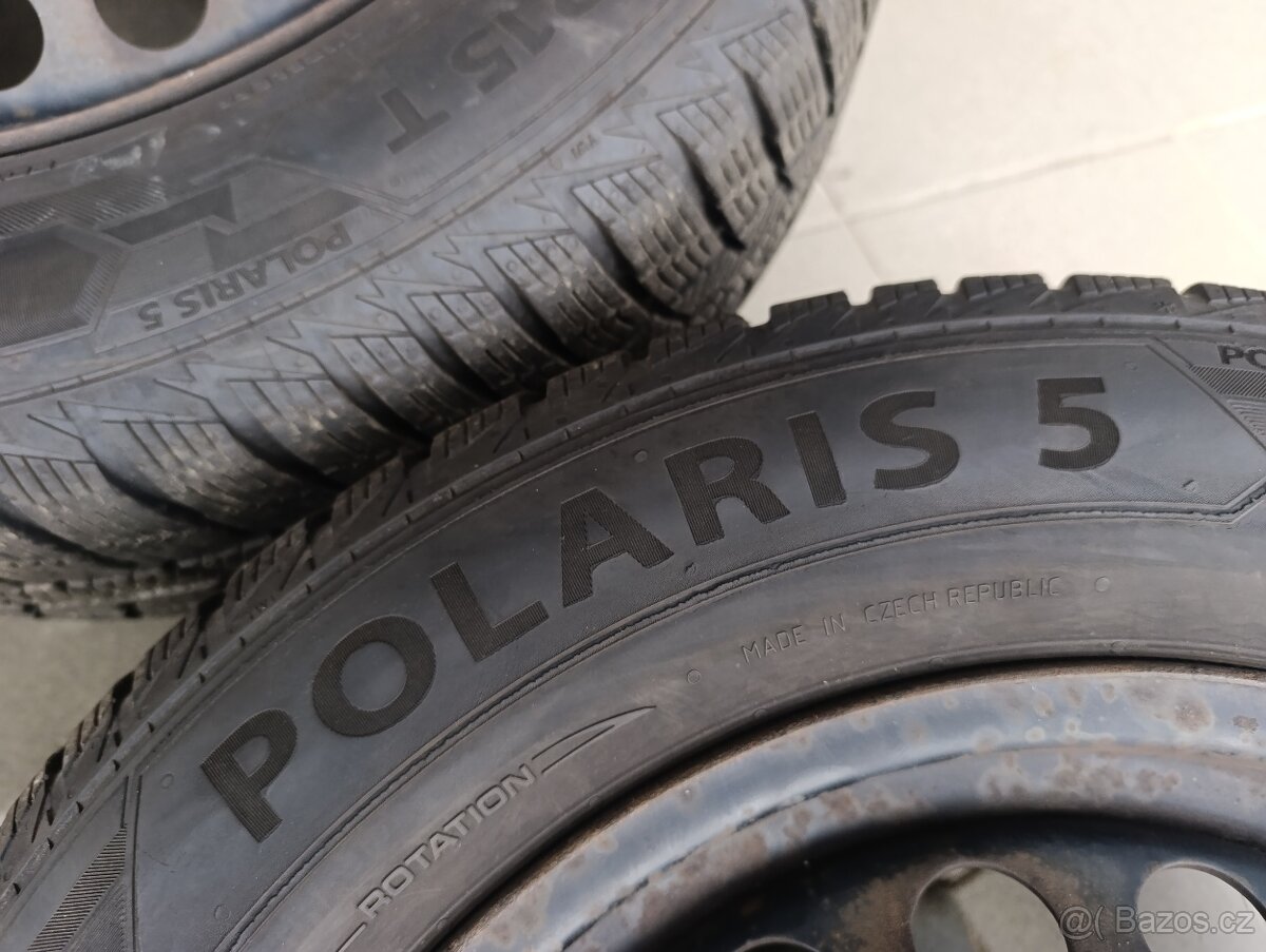 Zimni pneu+disky 5x112 R15 - 9