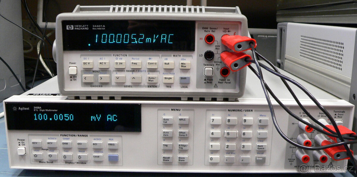 Přesný 6 1/2 místný laboratorní multimetr HP/Agilent 34401A - 9