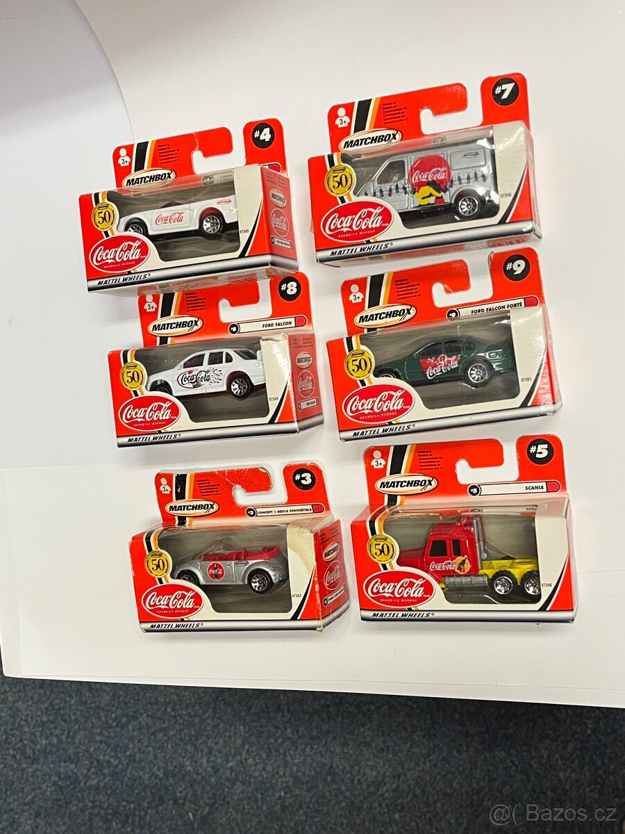 Sběratelské autíčko Coca Cola Matchbox - 9