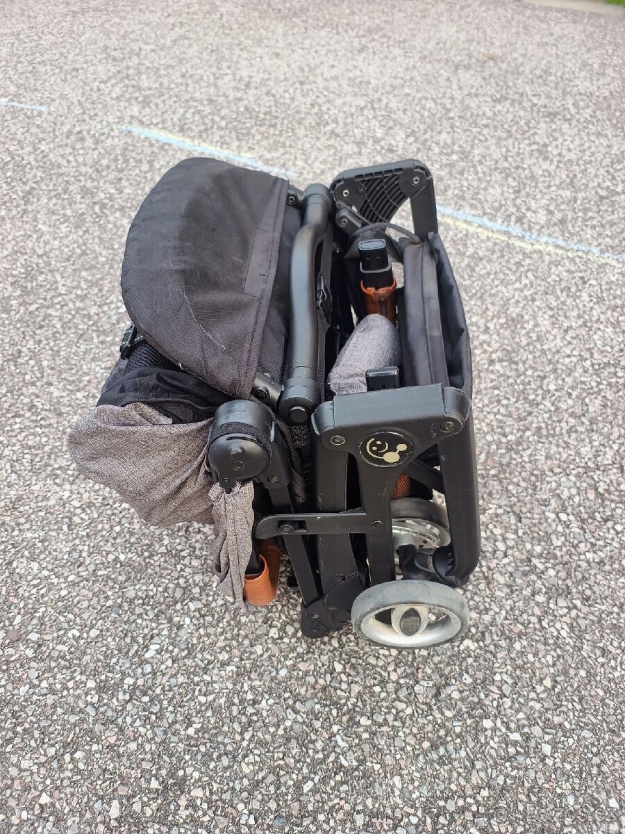 Kočárek gesslein Smiloo Cuby šedá - 9