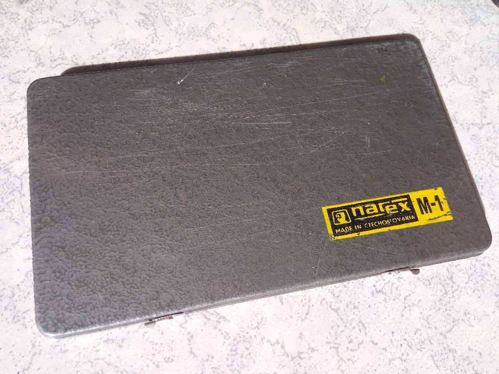 Sada závitníků Narex M1 - stará czechoslovakia - 9