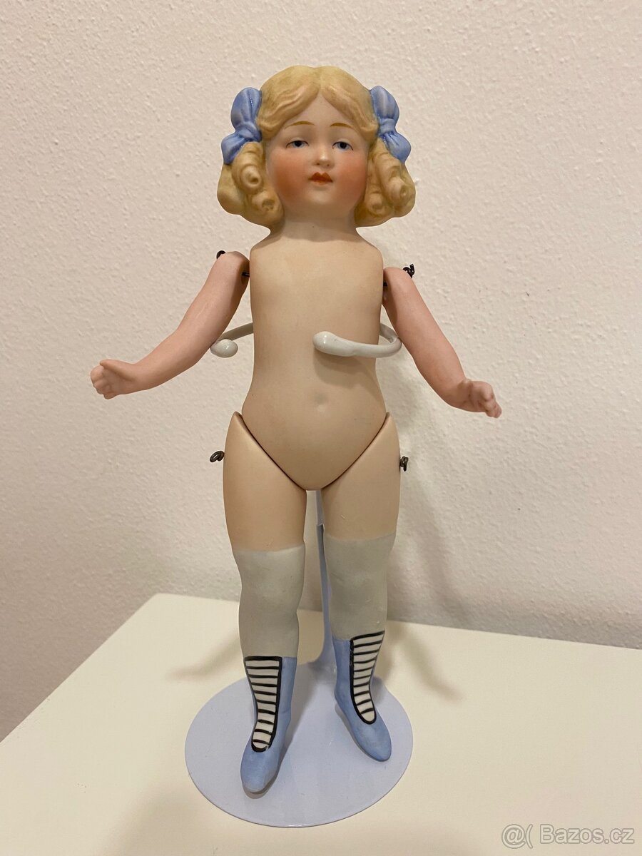 Starožitná německá panenka Ch. F. Kling - 9