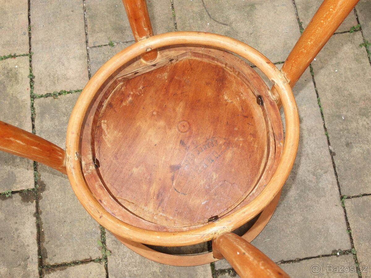 Židle, křesílko THONET, značený - 9