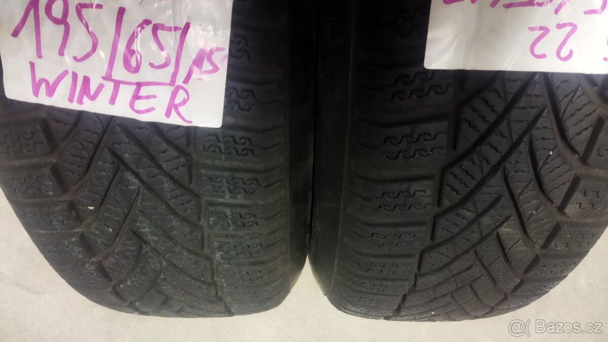 Zimní sadu 195-65-15 Vredestein a Falkem - 9