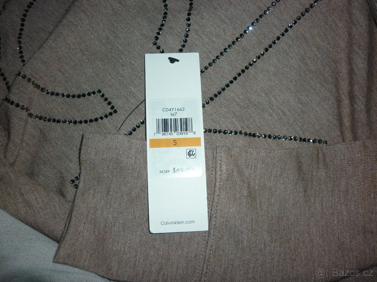 Hnědé šaty Calvin Klein - 9