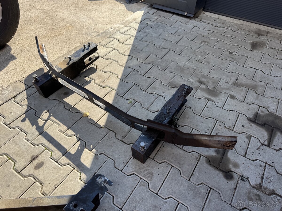 Rychloupínací adapter nosič deska radlice Gaz Gazelle Iveco - 9