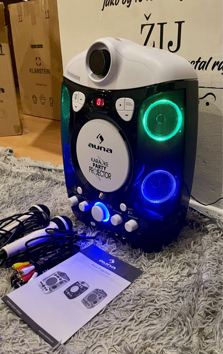 Nové karaoke Auna. Lze zaslat - 9