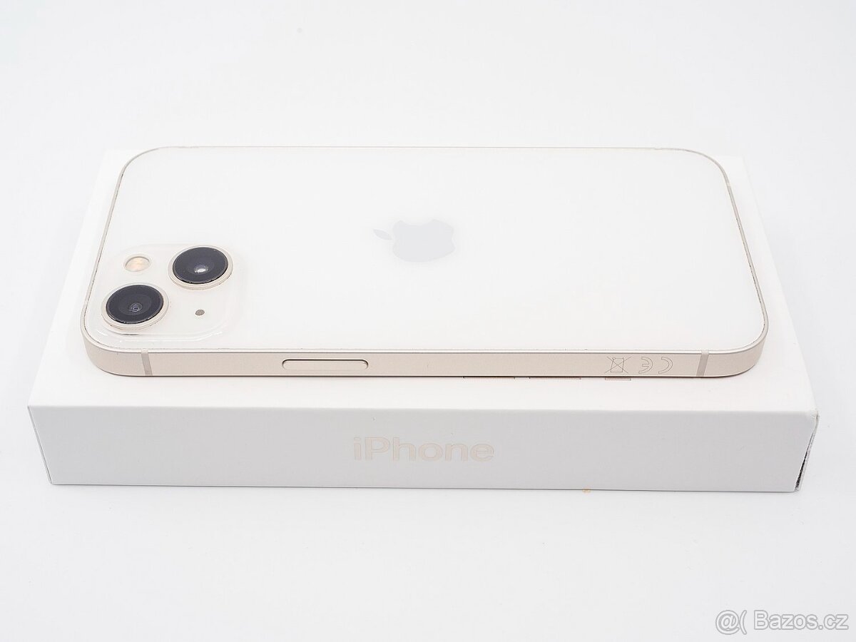 iPhone 13 128 GB bílý - 9