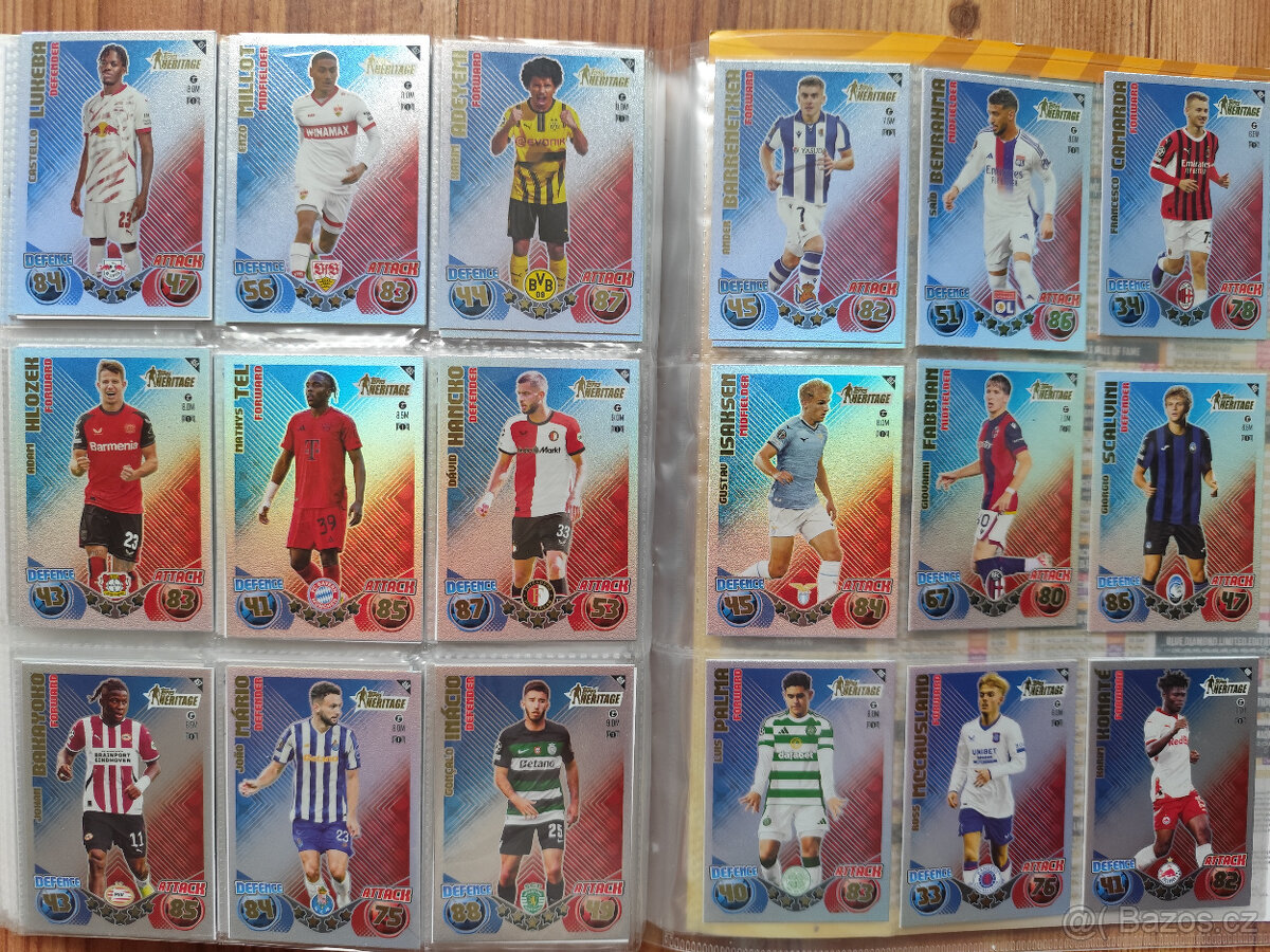 Fotbalové kartičky Match Attax 2024/25 - 9