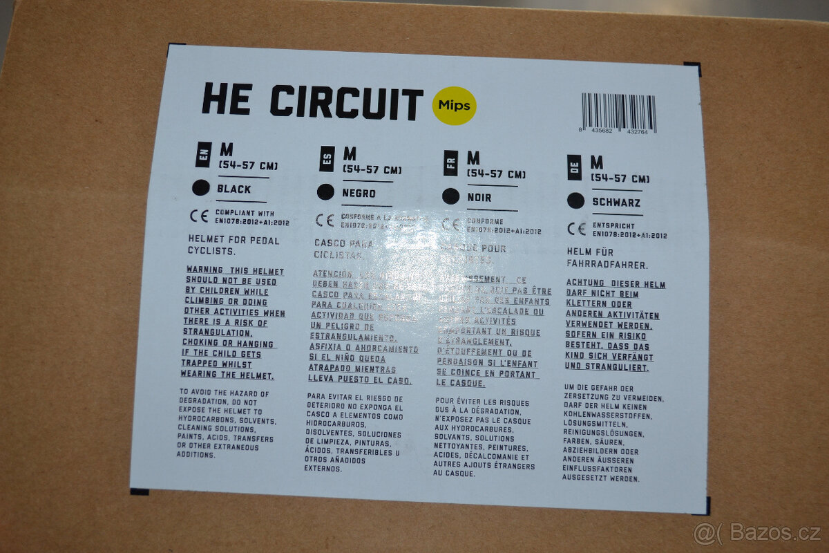 Nová cyklistická helma zn. Siroko HE Circuit - 9