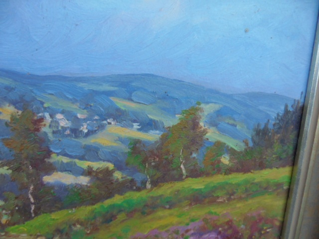 OBRAZ OLEJ NA KARTONU-JAROSLAV KASTNER - 9