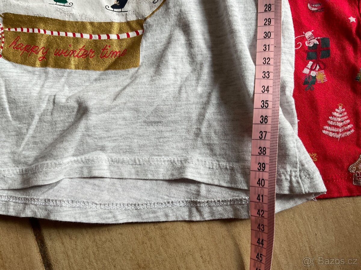 Dívčí pyžámko -vánoční-Little kids- 122 - 9