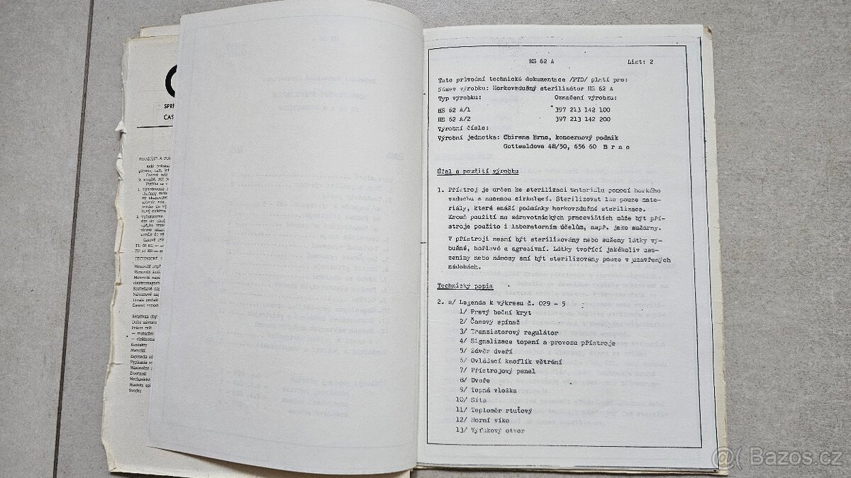 Sušička horkokovzdušný sterilizátor,vytvrzovací pec CHIRANA - 9