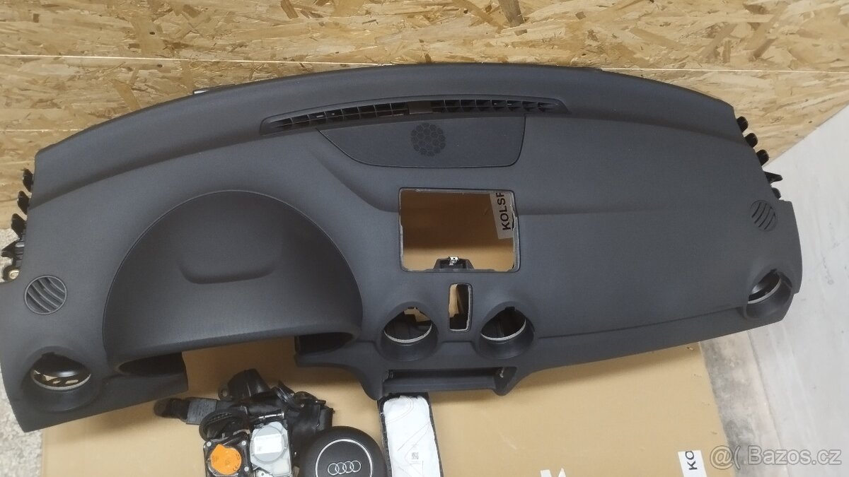 Airbagová sada Audi A1 s originální palubní deskou - 9