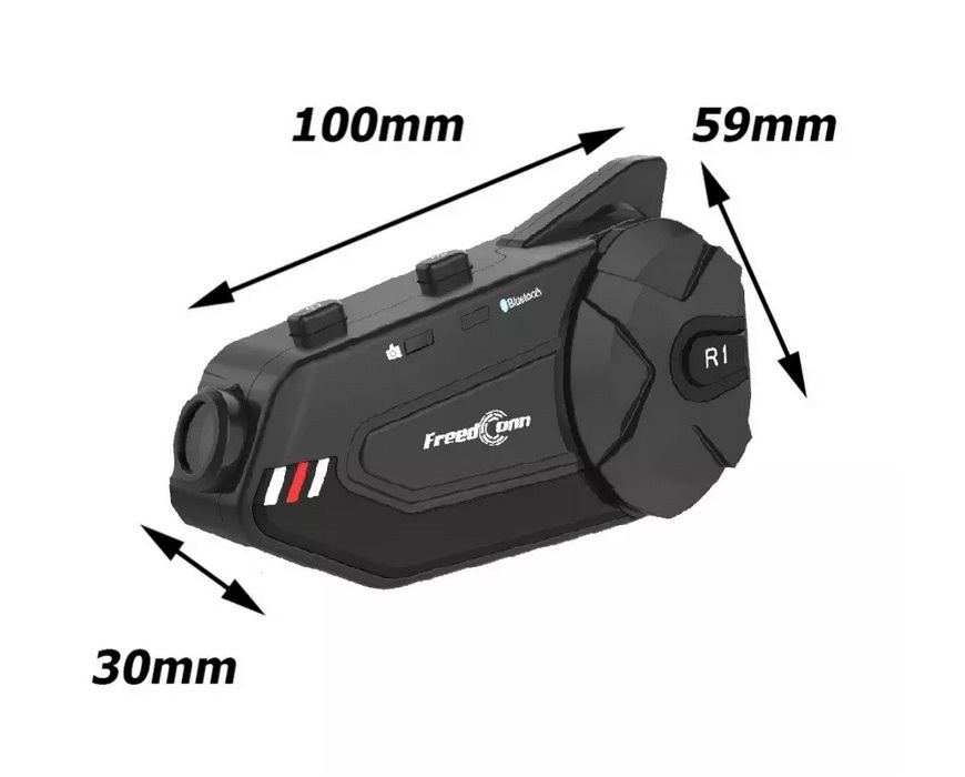 Helma NOX N968 Tomak 2024 (L) interkom FreedConn R1Plus E - 9