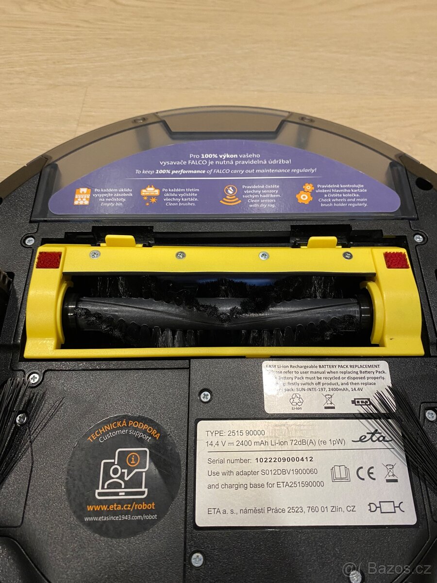Roboticky vysavac ETA Falco 2515 - 9