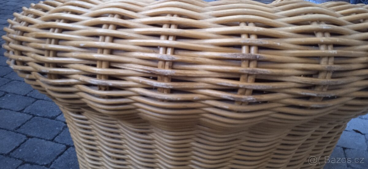 Ratanové mohutné křeslo - 9