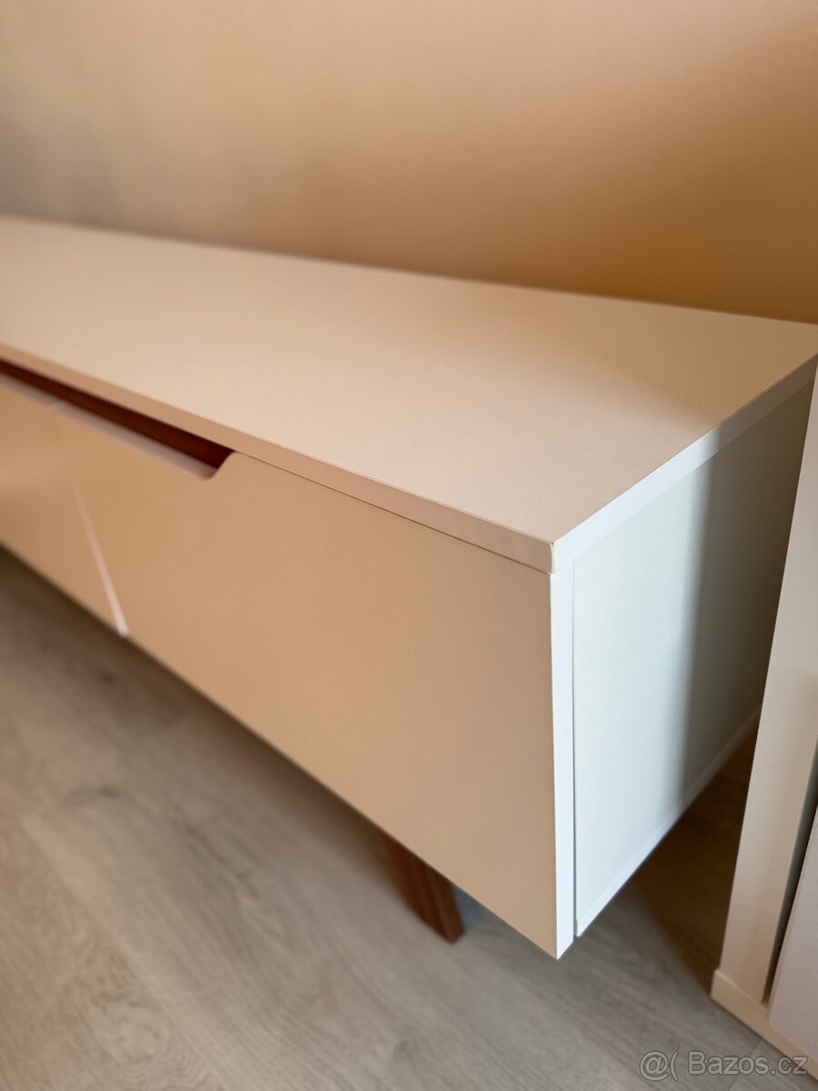 TV komoda NESS bílá - 9