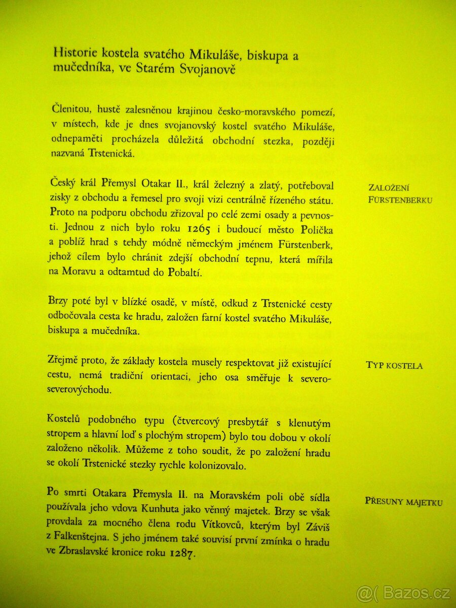 Kostel sv. Mik. ve Starém Svojanově rozfoceno 12 x - 9