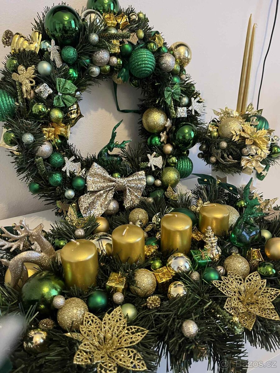 Vánoční věnce, svícny nebo celé sady🤩 - 9