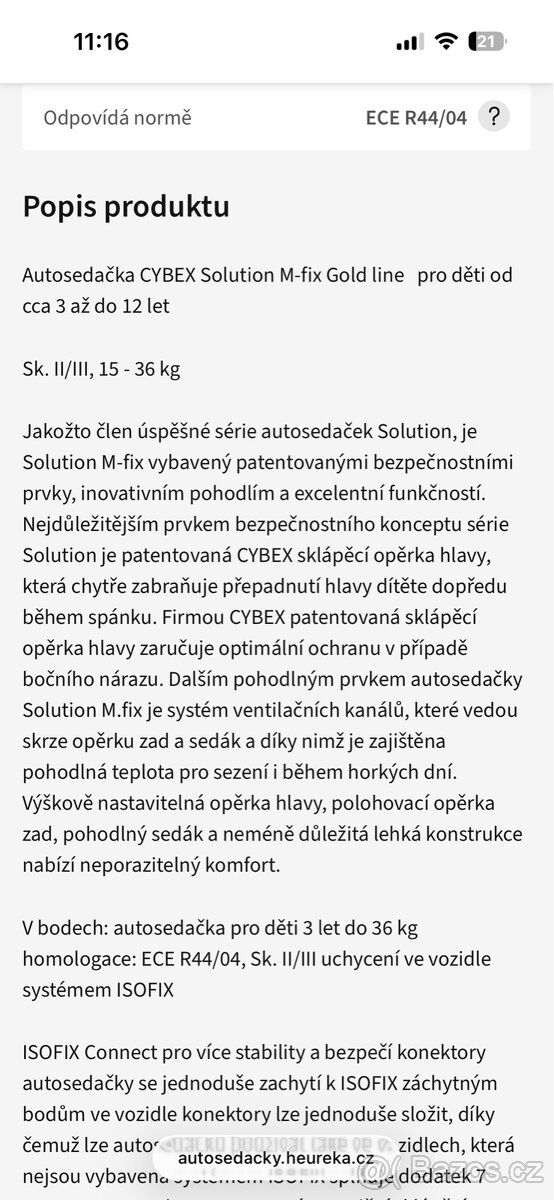 Cybex gold solution M-fix - 9