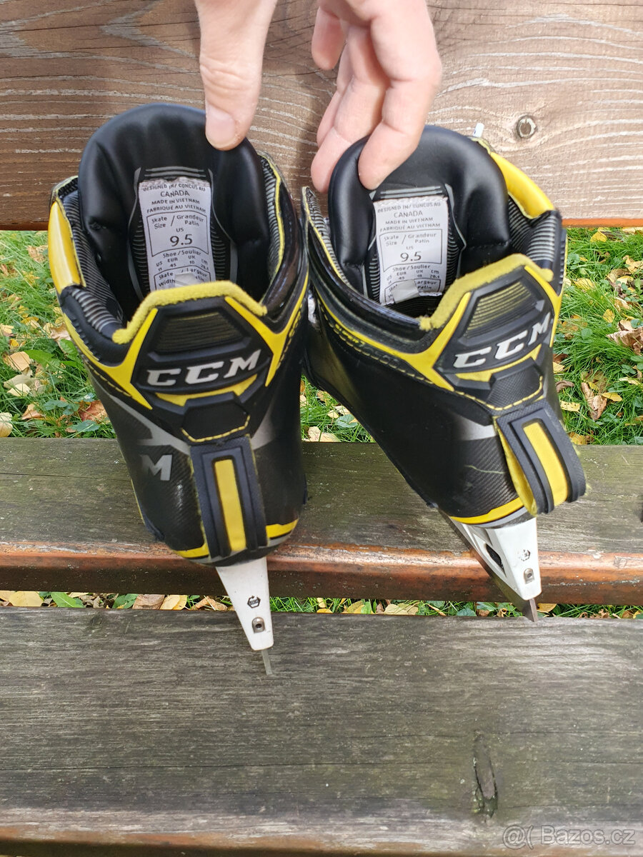 Brankarske brusle vel 9.5 / 45 CCM, True - 9