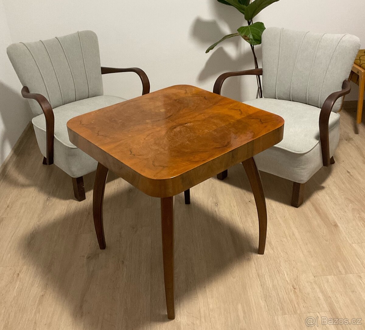 Párová křesla Halabala H-237 - 9