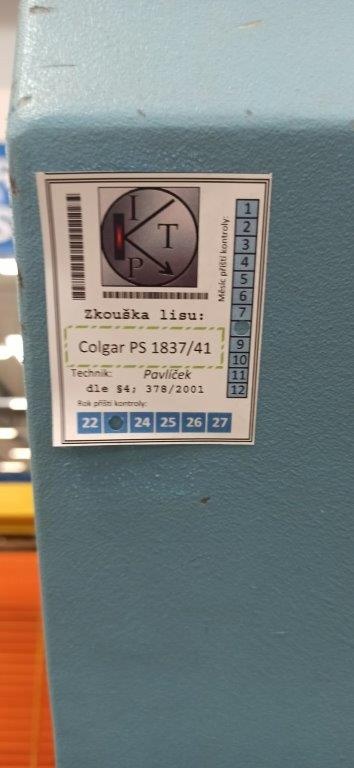 OHRAŇOVACÍ LIS - COLGAR PS 1837 / 41 - 9