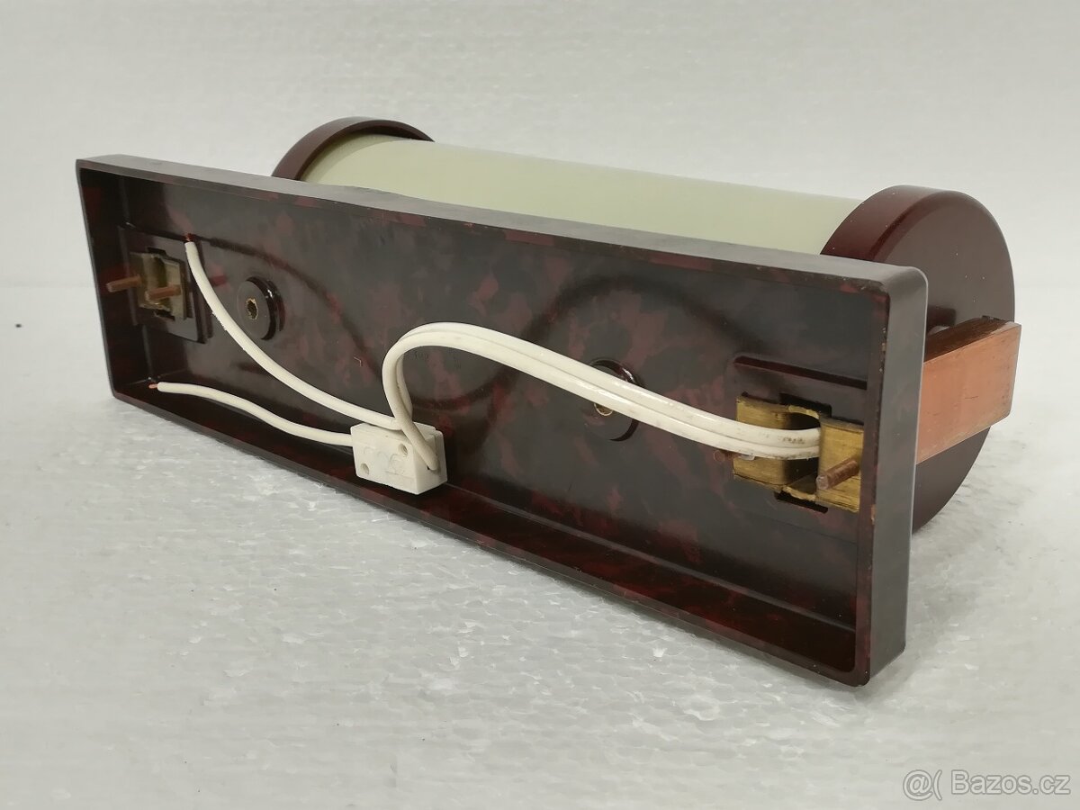 Bakelitové nástěnné retro tubusové světlo - OK stav - 9