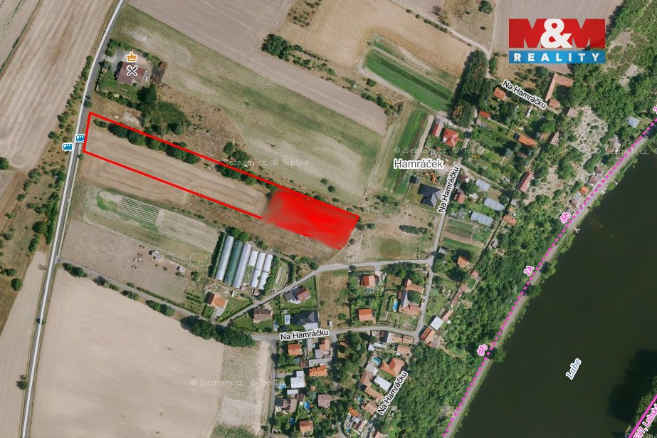 Prodej pozemku k bydlení, 11500 m², Kyškovice - 9