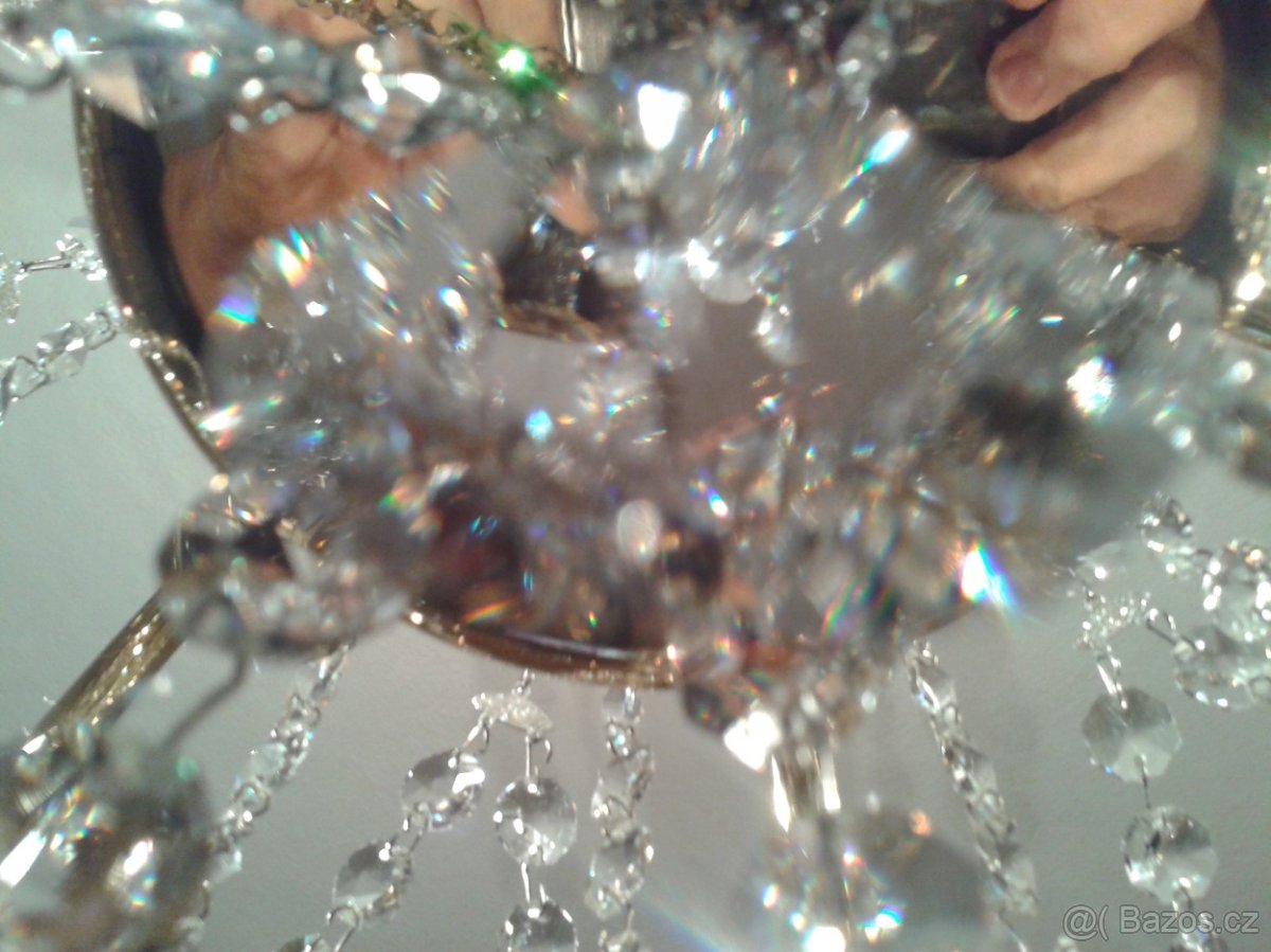 Prodám klasický křišťálový lustr - 9
