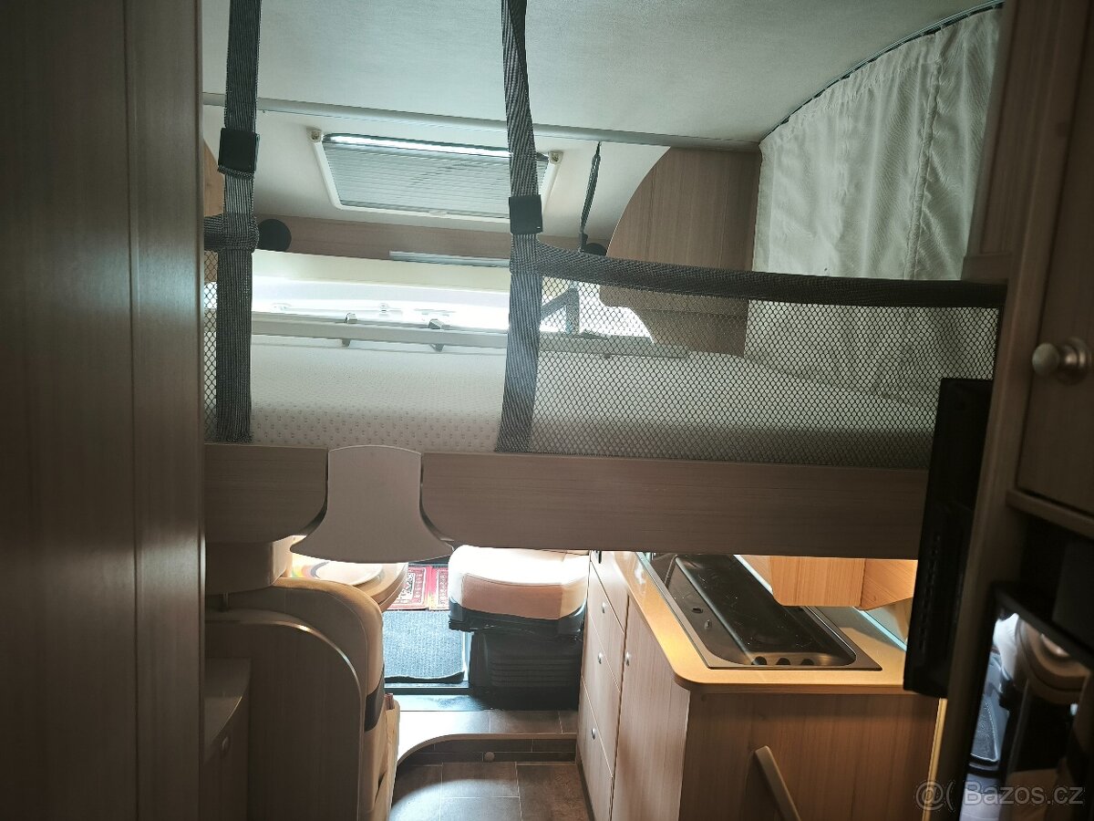 Obytné auto Burstner ixeo sjížděcí postel garáž,59TIS.KM - 9