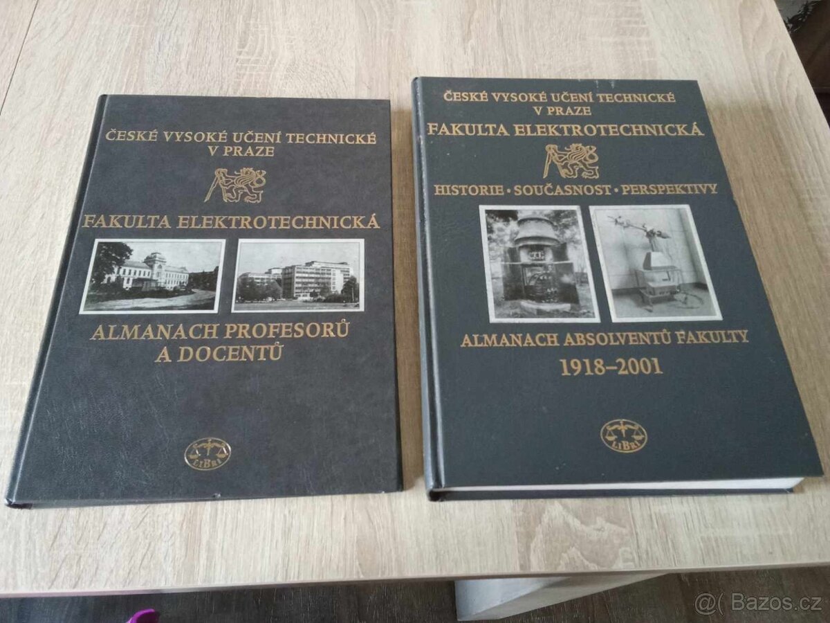 Almanachy absolventů, profesorů a docentů ČVUT Praha - 9