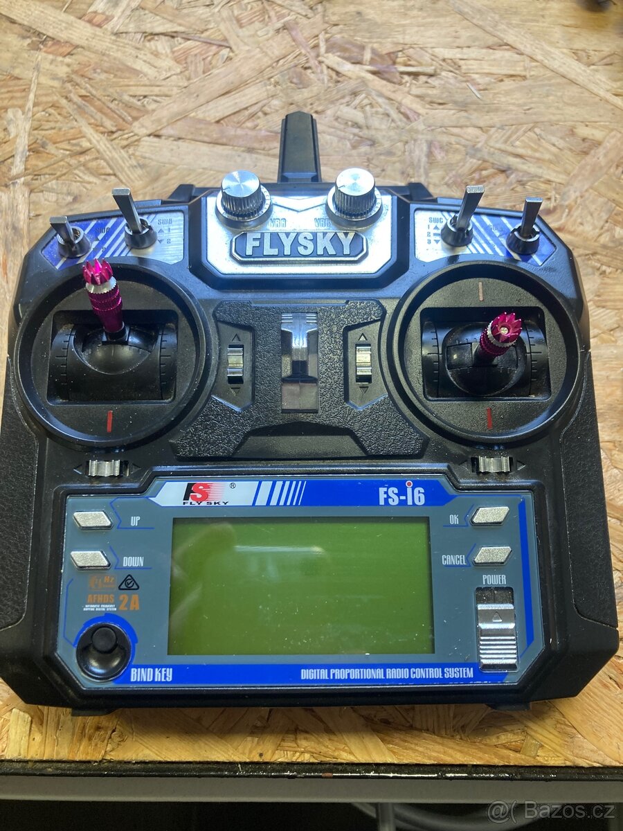 Rc větron + vysílač FLYSKY FS-i6 - 9